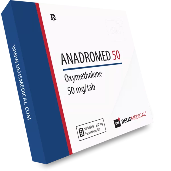 ANDROMED50DP-4000x4000 ANADROMED 50 (Anadrol)(Oxymetholone) 50mg/tab – High Quality Oral Anabolic Steroid for Rapid Muscle Growth and Strength Enhancement