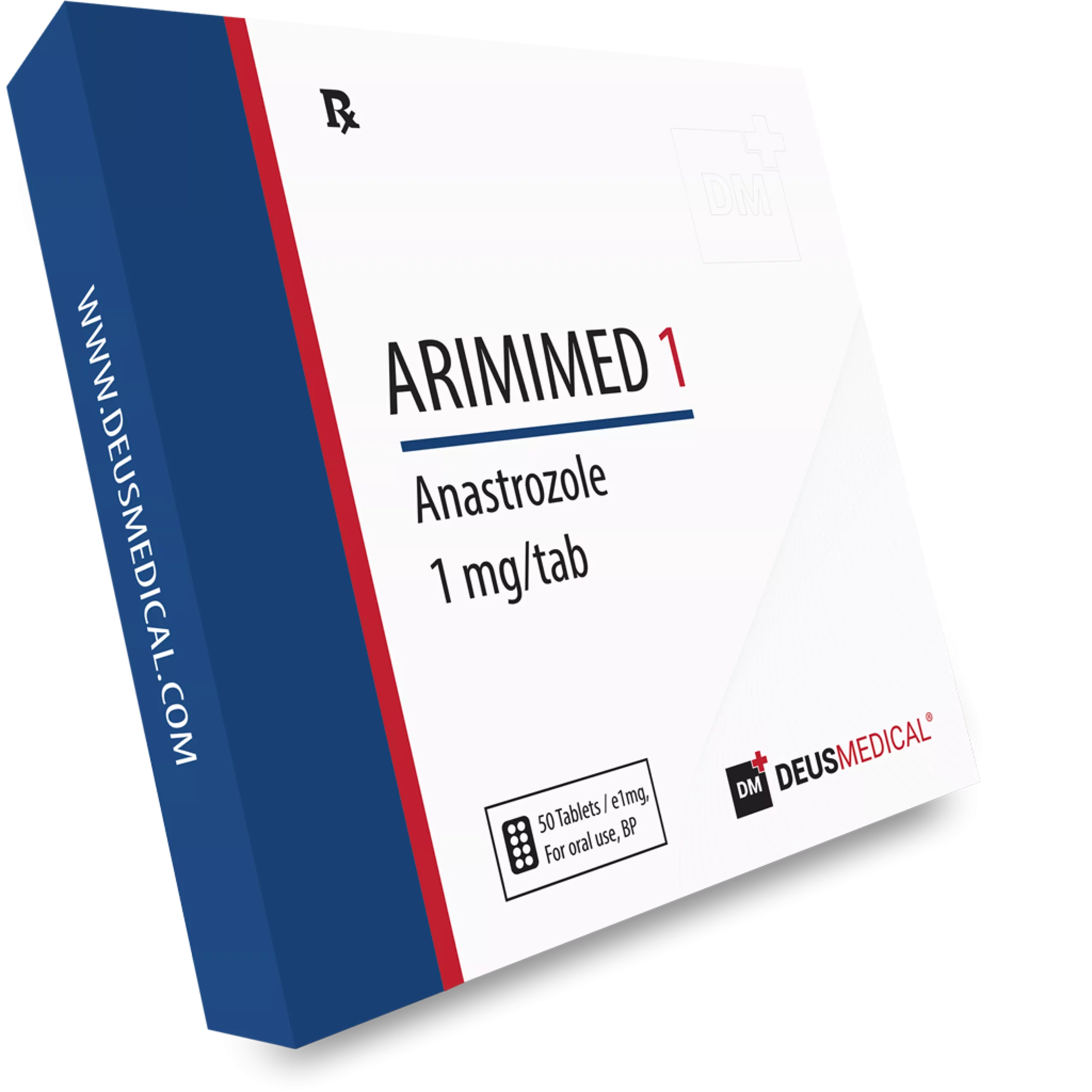 ARIMIMED 1 (Anastrozole)– High Quality Aromatase Inhibitor for Estrogen Control and Hormonal Balance