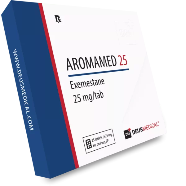 AROMAMED 25 (Exemestane) – High Quality Aromatase Inhibitor for Estrogen Control and Hormonal Balance