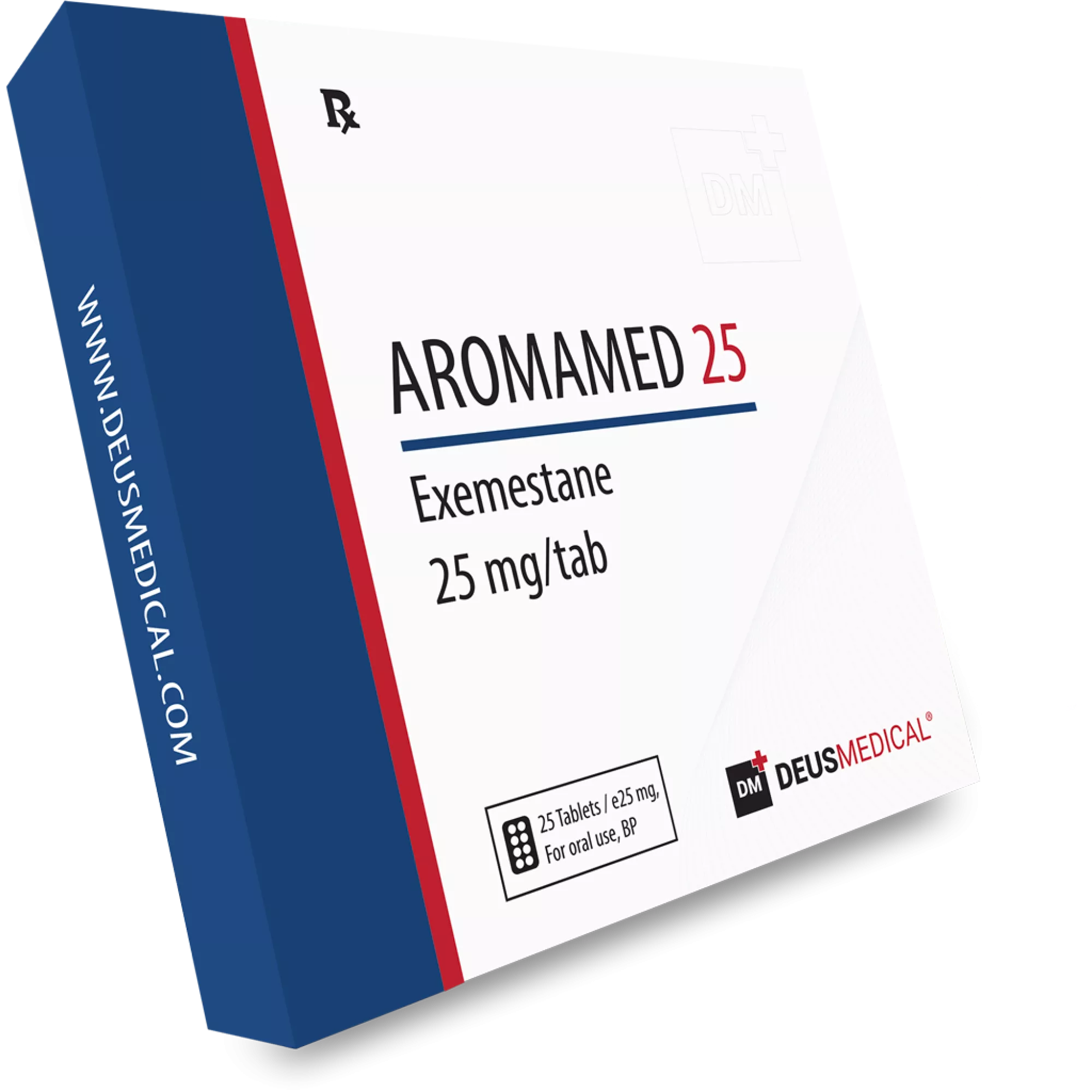 AROMAMED 25 (Exemestane) – High Quality Aromatase Inhibitor for Estrogen Control and Hormonal Balance