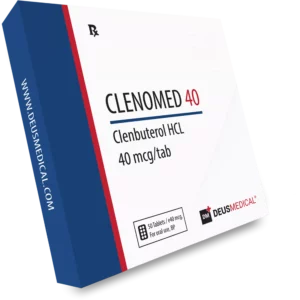 CLENOMED 40 (Clenbuterol HCL) – High Quality Bronchodilator for Fat Loss and Performance Enhancement