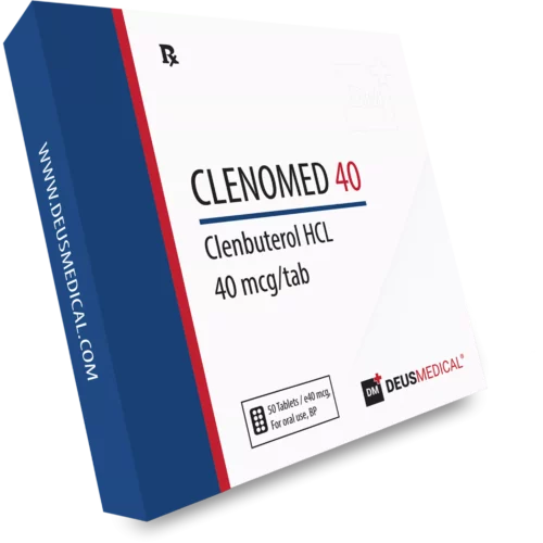 CLENOMED 40 (Clenbuterol HCL) – High Quality Bronchodilator for Fat Loss and Performance Enhancement