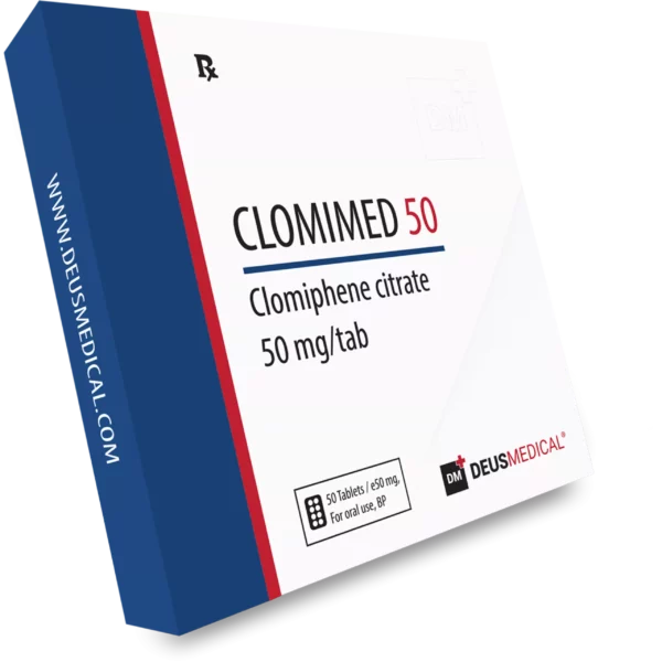 CLOMIMED50DP-4000x4000 CLOMIMED 50 (Clomiphene Citrate) – High Quality Selective Estrogen Receptor Modulator (SERM)