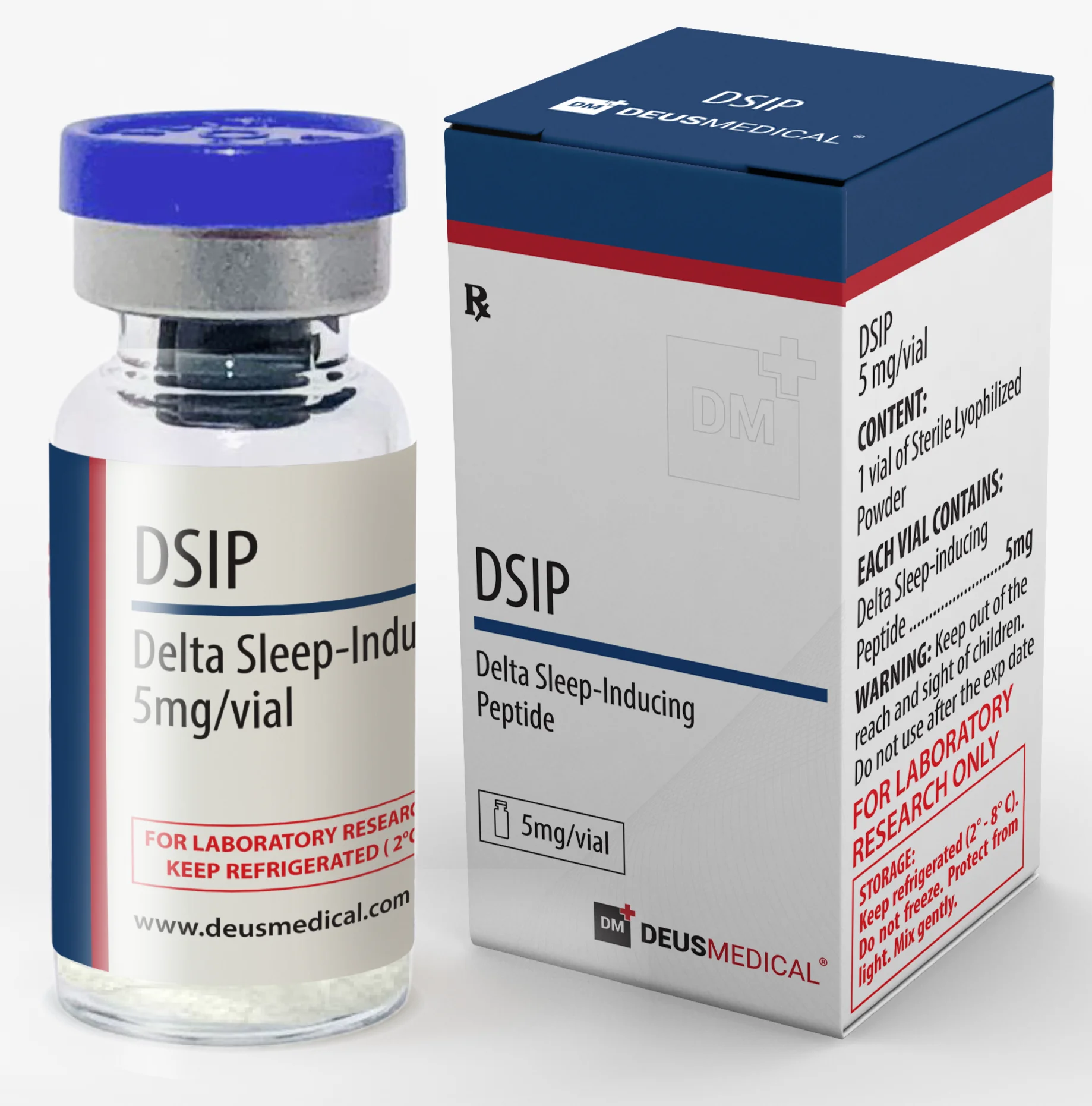 DSIP (Delta Sleep-Inducing Peptide) in Vials – High-Quality Peptide for Sleep Enhancement and Recovery