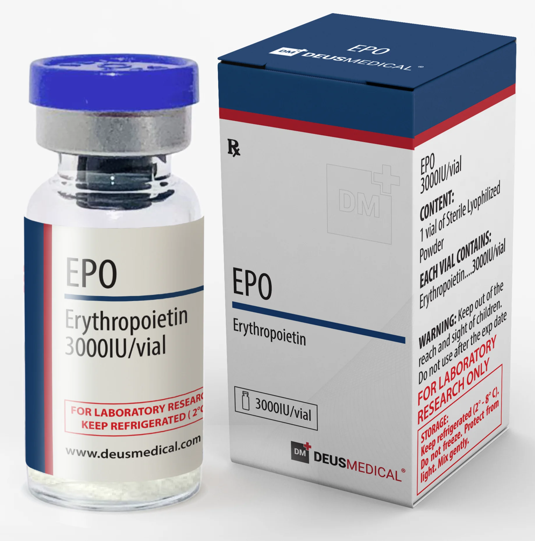 EPO (Erythropoietin) Hormone in Vials