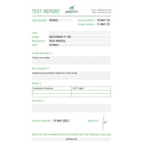 MASTERMED P 100 (DROSTANOLONE PROPIONATE) - Image 4