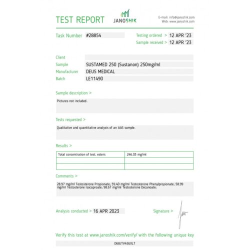 SUSTAMED 250 (SUSTANON) - Image 4