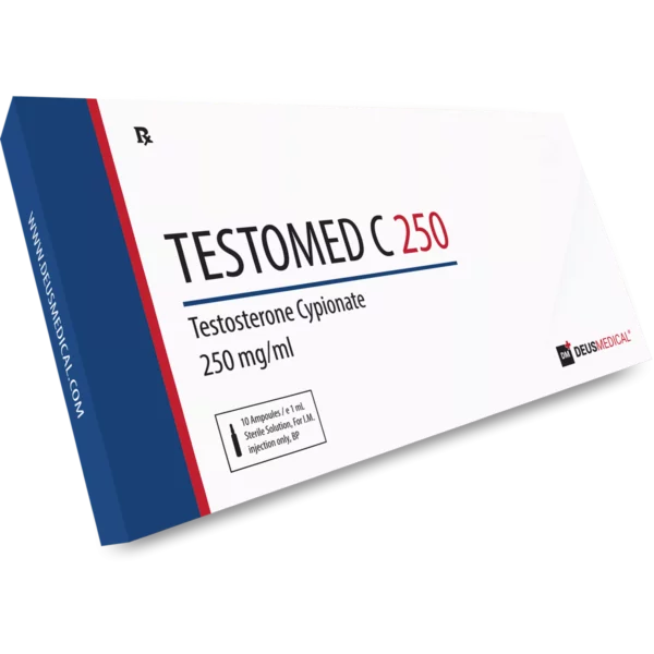 TESTOMED C 250 (Testosterone Cypionate) – High Quality Injectable Steroid for Muscle Growth and Hormone Replacement