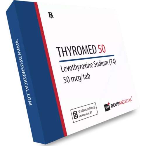 THYROMED 50 (Levothyroxine Sodium (T4)) – High Quality Thyroid Hormone for Metabolic Support and Weight Management