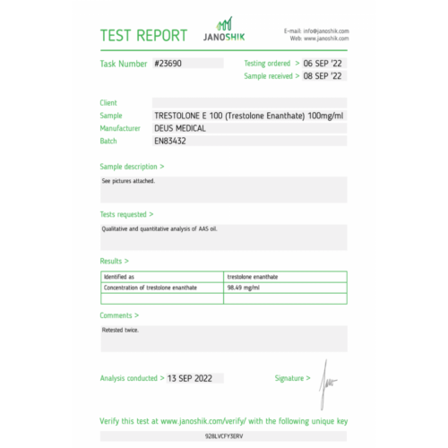 TRESTOLONE E 100 (TRESTOLONE ENANTHATE) STEROID - Image 3