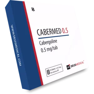 CABERMED 0.5 (Cabergoline) – High Quality Dopamine Agonist for Prolactin Control and Hormonal Balance