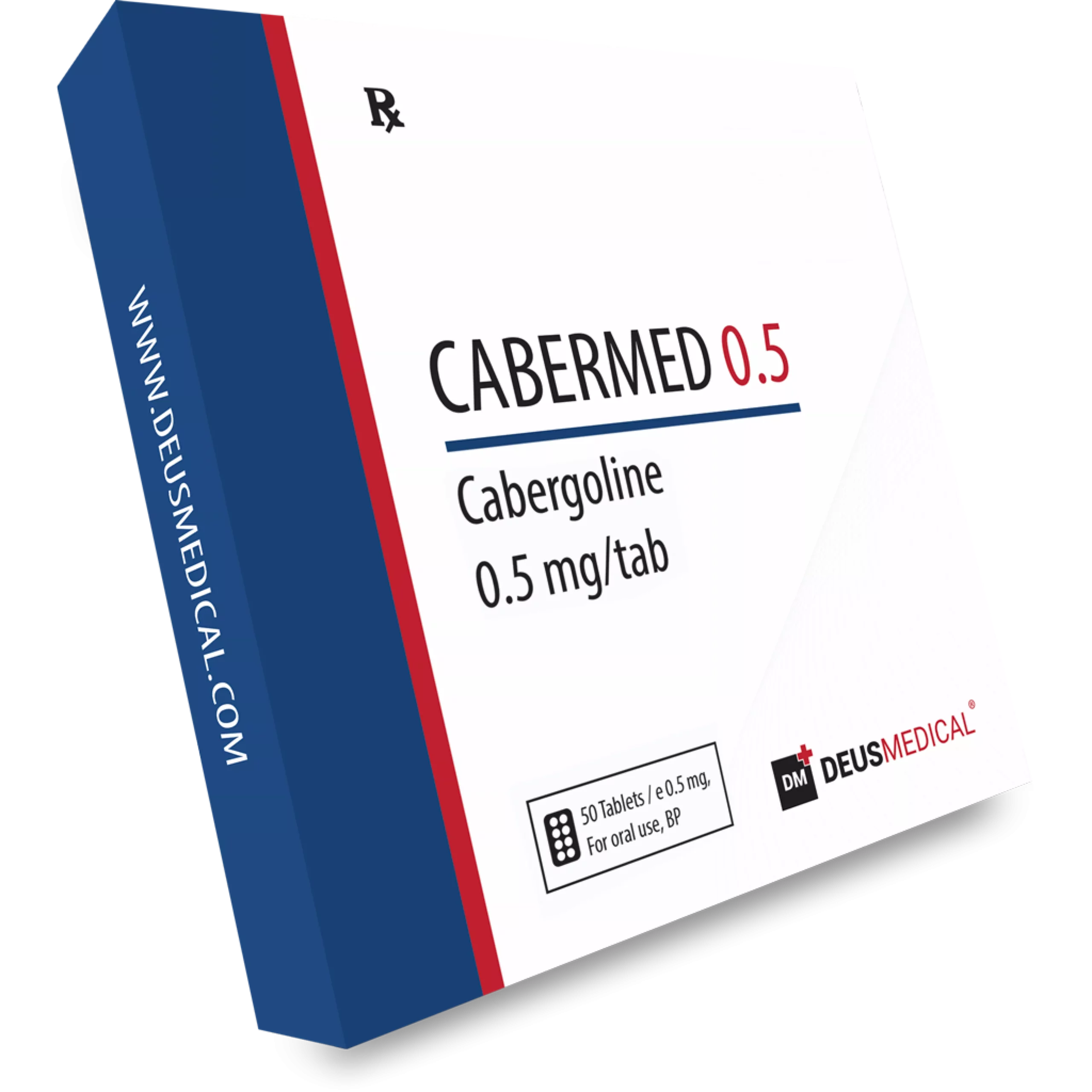 CABERMED 0.5 (Cabergoline) – High Quality Dopamine Agonist for Prolactin Control and Hormonal Balance