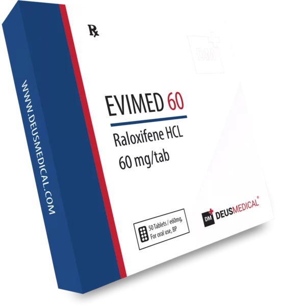 EVIMED 60 (Raloxifene HCL) High Quality Selective Estrogen Receptor Modulator (SERM) for Estrogen Control