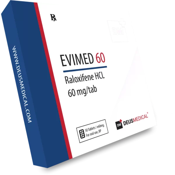 evimed_60DP-4000x4000 EVIMED 60 (Raloxifene HCL) High Quality Selective Estrogen Receptor Modulator (SERM) for Estrogen Control