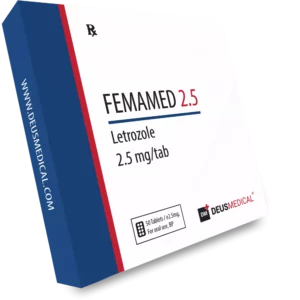 FEMAMED 2.5 (Letrozole) – High Quality Aromatase Inhibitor for Estrogen Control and Hormonal Balance