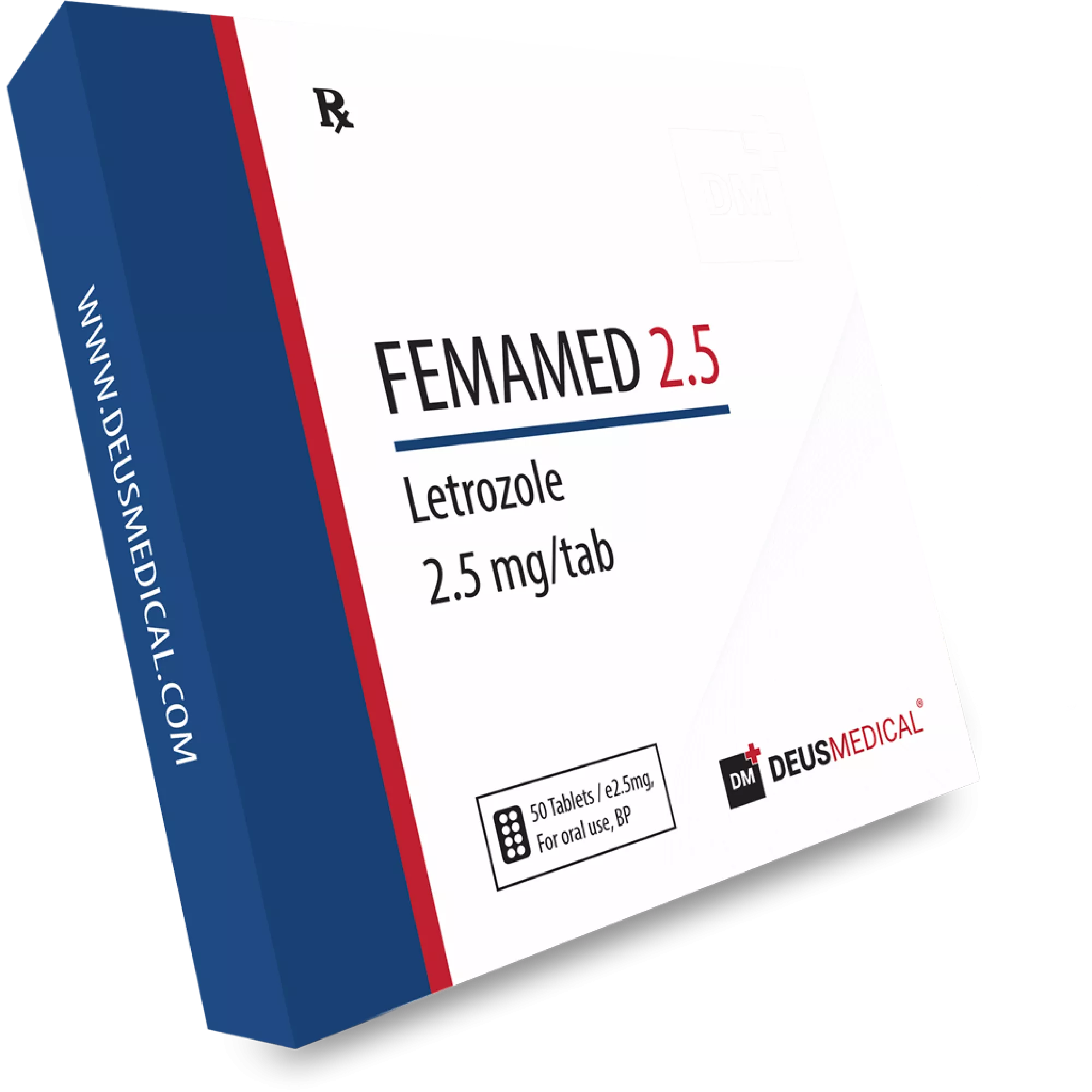 FEMAMED 2.5 (Letrozole) – High Quality Aromatase Inhibitor for Estrogen Control and Hormonal Balance