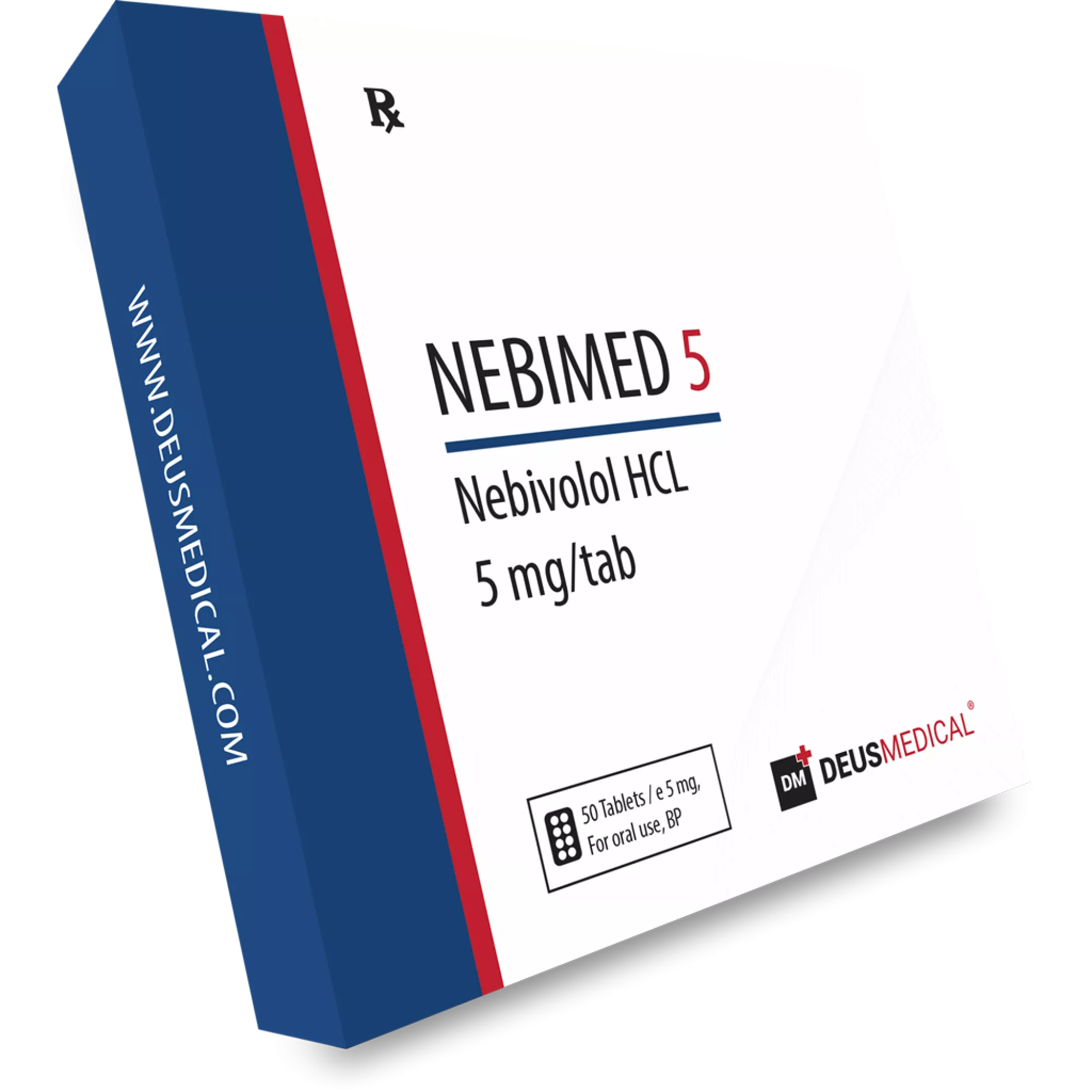 NEBIMED 5 (Nebivolol) Oral Medication in Tablets – High-Quality Beta-Blocker for Heart Health and Blood Pressure Management