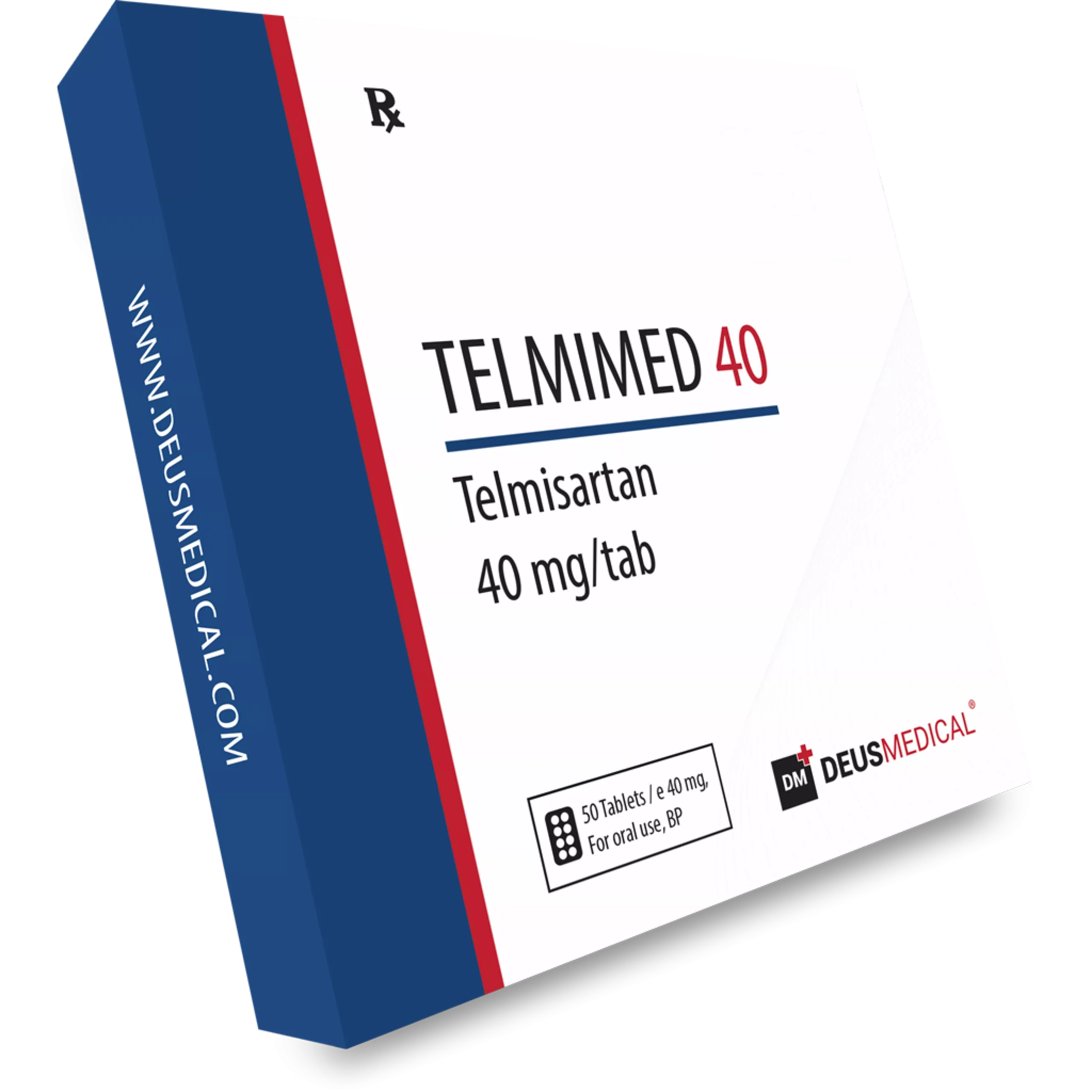 TELMIMED 40 (Telmisartan) Oral Steroid in Tablets – High-Quality Medication for Blood Pressure Management and Cardiovascular Health