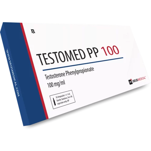 TESTOMED PP 100 (Testosterone Phenylpropionate) 100mg/mL – High Quality Injectable Steroid for Muscle Growth and Hormone Support