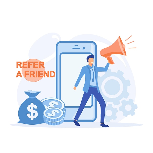 refer-friend-concept-people-share-info-about-referral-earn-money_566886-9539