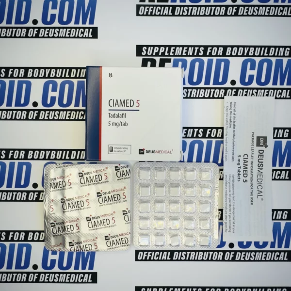 CIAMED 5 TADALAFIL CIALIS with blisters