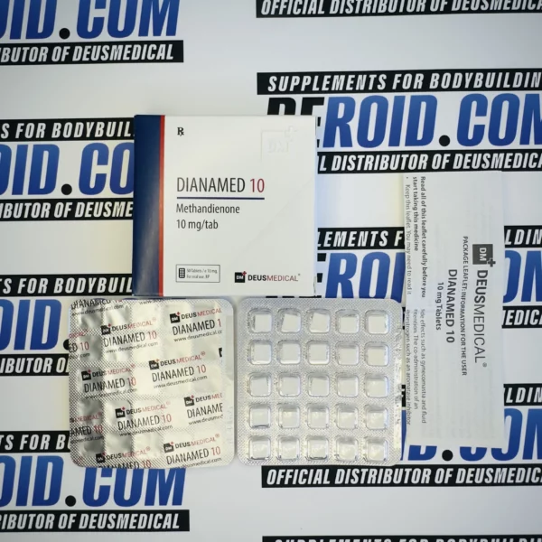 DIANAMED 10 METHANDIENONE with blisters