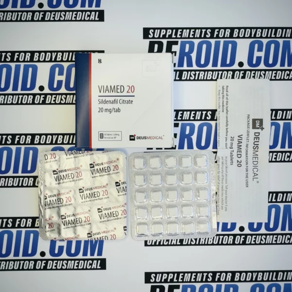 VIAMED 20 SILDENAFIL CITRATE VIAGRA with blisters