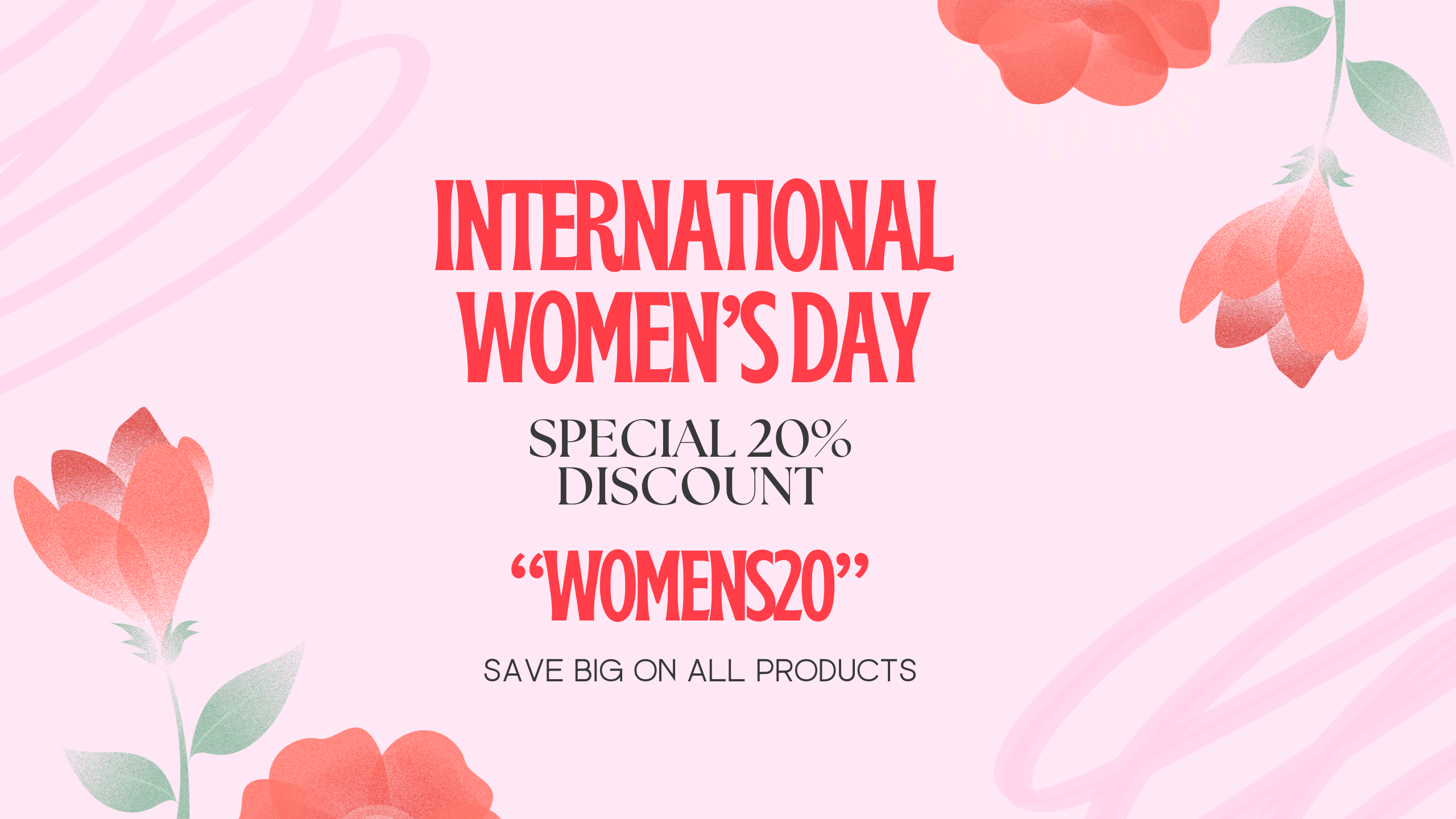 Special 20% discount